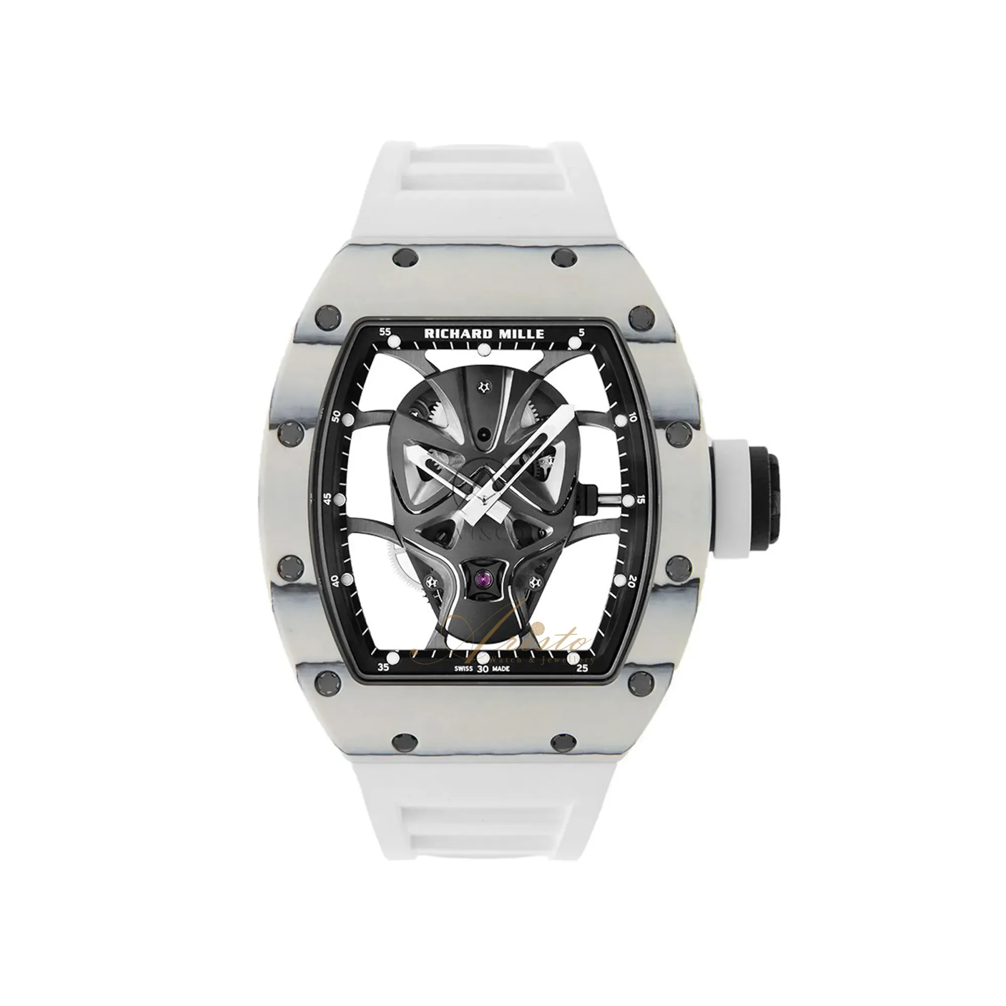 RICHARD MILLE | RM52-06 White Carbon TPT - Aristo Watch